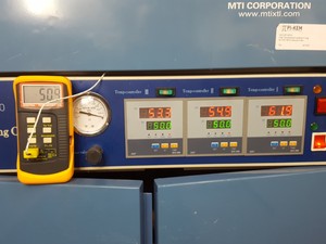 Thumbnail image of MTI Corporation Vacuum Drying Oven OV-DZ-6210 Lab