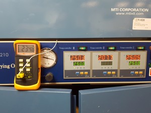 Thumbnail image of MTI Corporation Vacuum Drying Oven OV-DZ-6210 Lab