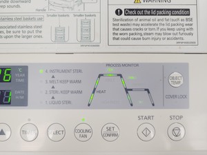 Thumbnail image of Panasonic MLS-3751L High Pressure Steam Top-Loading Autoclave Lab