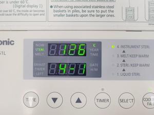 Thumbnail image of Panasonic MLS-3751L High Pressure Steam Top-Loading Autoclave Lab