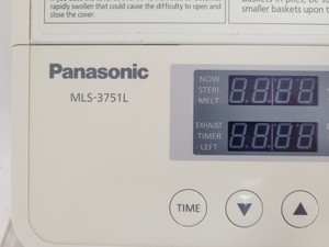 Thumbnail image of Panasonic MLS-3751L High Pressure Steam Top-Loading Autoclave Lab