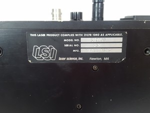 Thumbnail image of (LSI) Laser Science Inc VSL-337ND Pulsed Nitrogen Laser Lab