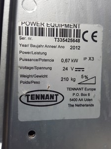 Thumbnail image of Tennant T3 Single-Brush Floor Scrubber
