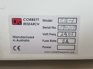 Thumbnail image of Corbett CG-1 Palm Cycler Laboratory Thermal Cycler PCR Machine Lab