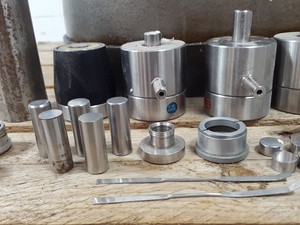 Thumbnail image of RIIC Research & Industrial Instruments Company 30 Ton Press C-30 & Accessories