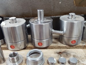 Thumbnail image of RIIC Research & Industrial Instruments Company 30 Ton Press C-30 & Accessories
