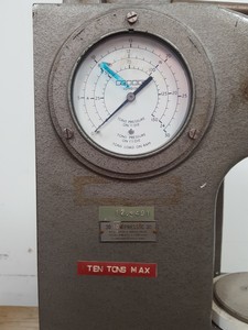 Thumbnail image of RIIC Research & Industrial Instruments Company 30 Ton Press C-30 & Accessories