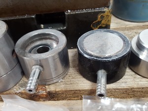 Thumbnail image of RIIC Research & Industrial Instruments Company 30 Ton Press C-30 & Accessories