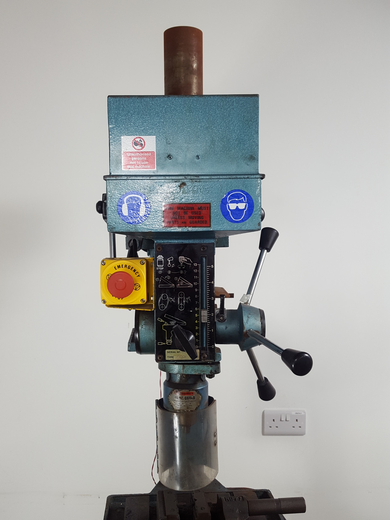 Image of Meddings MF4/3 Bench-Top Pillar Drill with Stand 