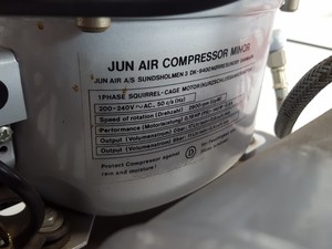 Thumbnail image of Jun-Air MINOR Air Compressor with Accessories (1994) Lab