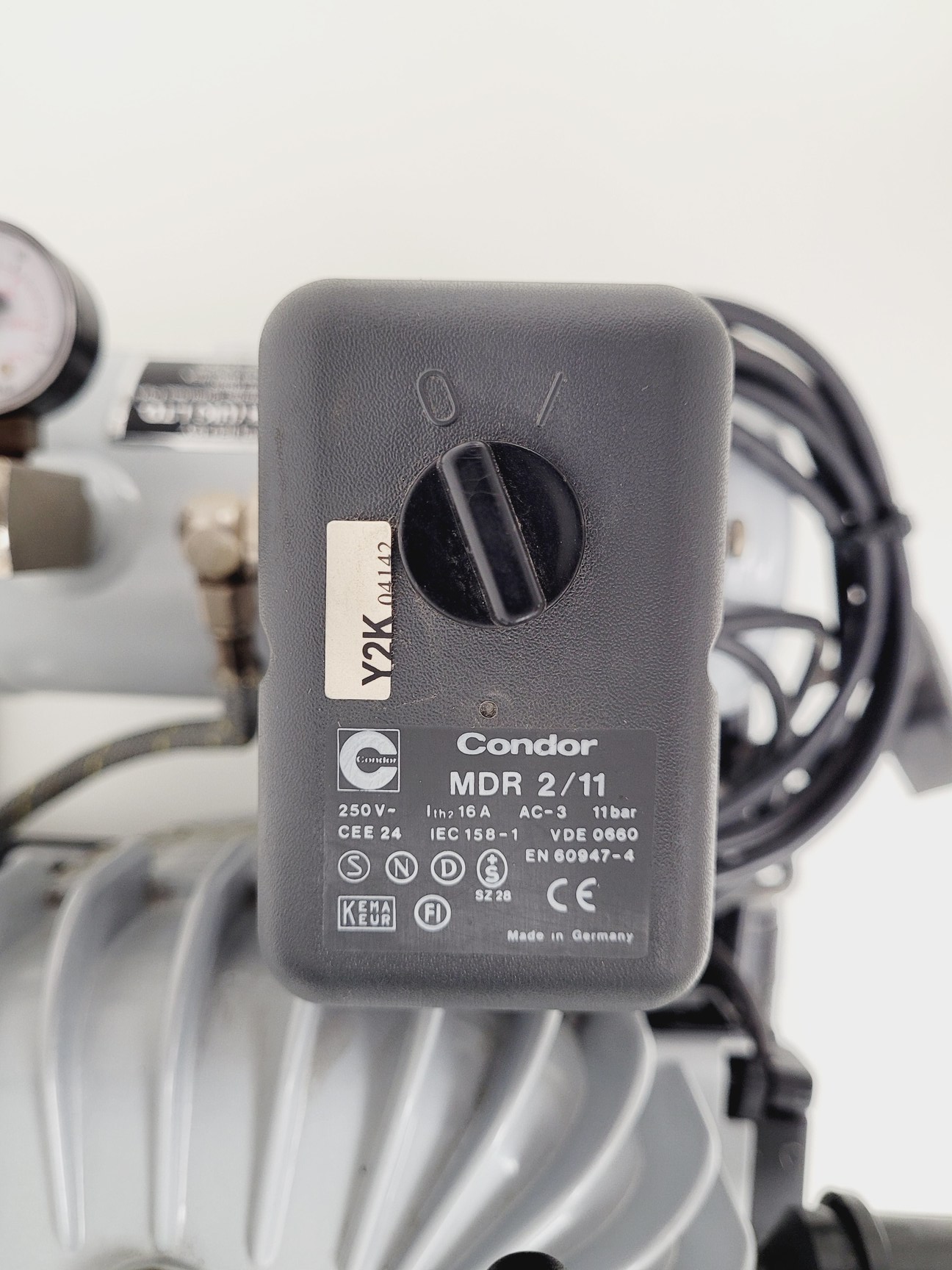 Image of Jun-Air MINOR Model 3 12 bar Air Compressor (1997)