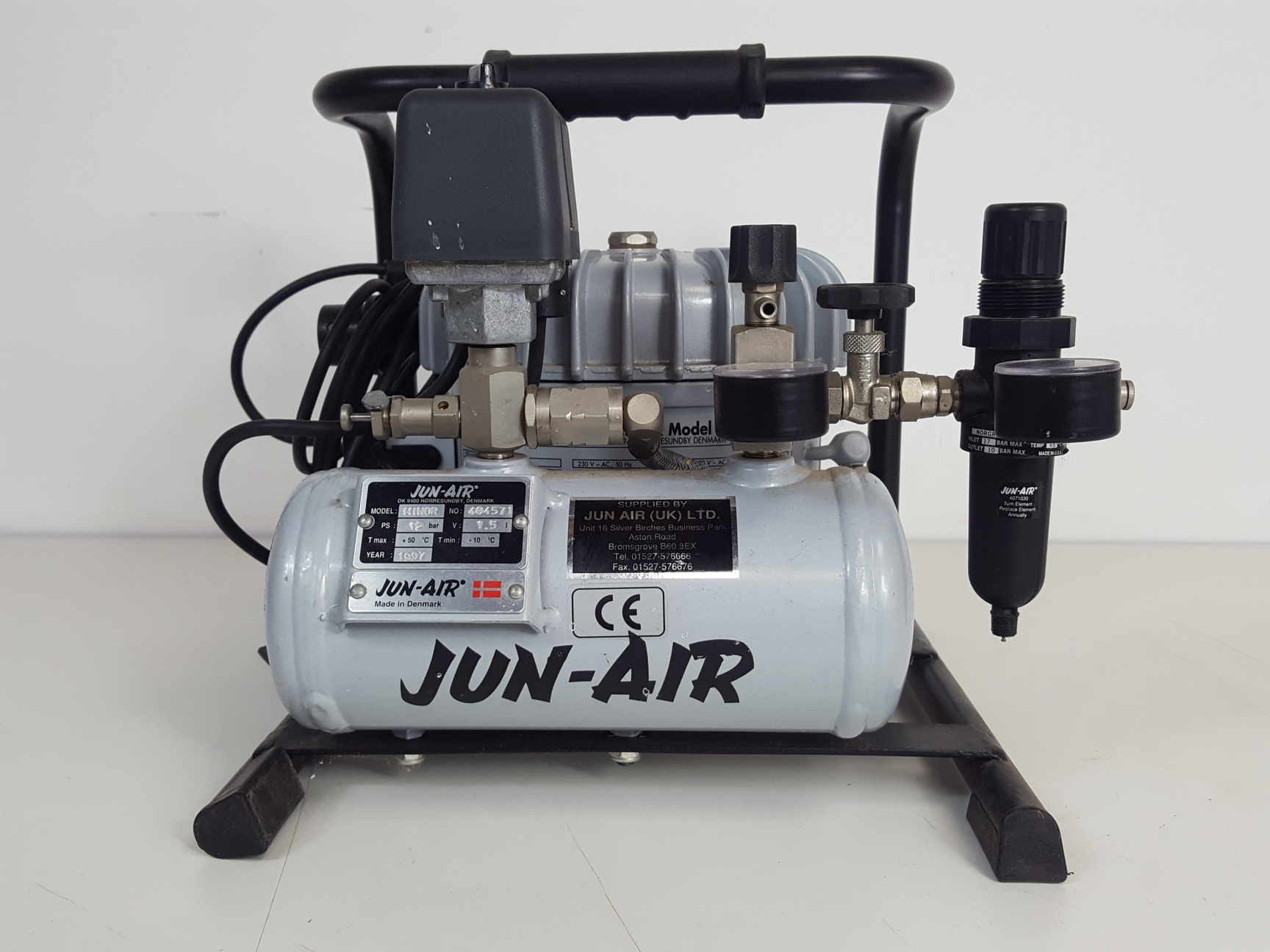 Image of Jun-Air Model 3 MINOR 12bar Air Compressor (1997) Lab