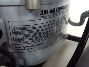 Thumbnail image of Jun-Air Model 3 MINOR 12bar Air Compressor (1997) Lab