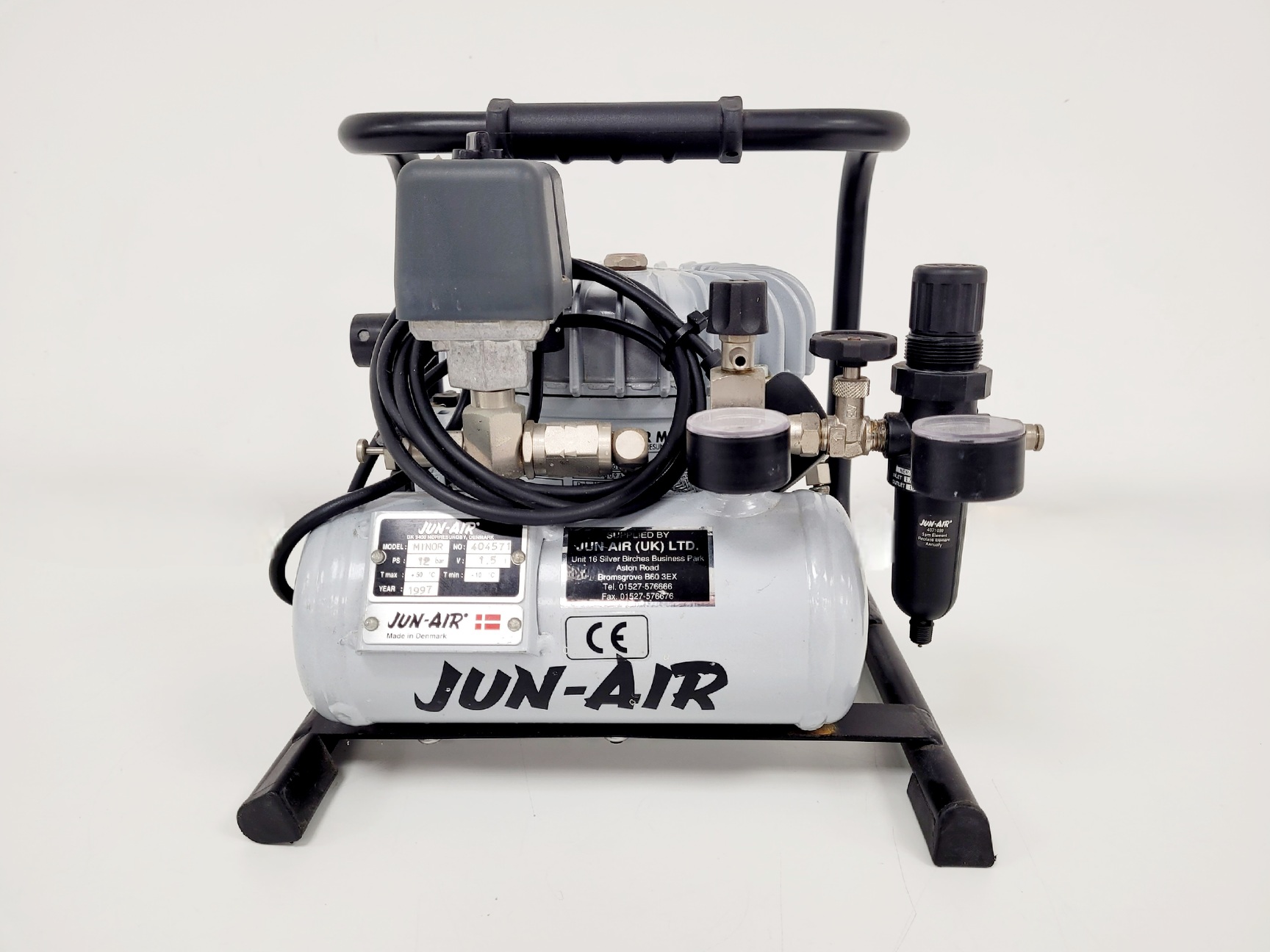 Image of Jun-Air Model 3 MINOR 12bar Air Compressor (1997) Lab