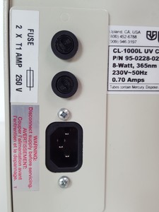 Thumbnail image of UVP CL1000 Ultraviolet UV Crosslinker Lab