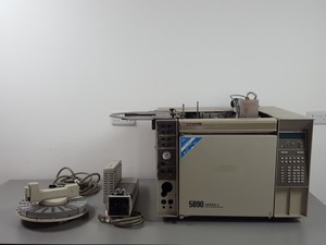 Thumbnail image of Hewlett Packard Gas Chromatograph 19256A System 5890 Series II with Injector Lab