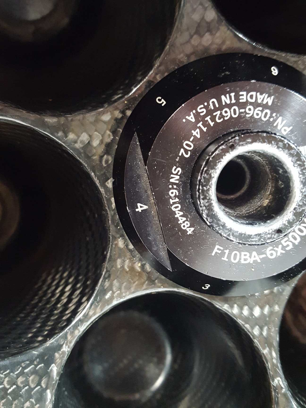 Image of FiberLite Centrifuge Rotor F10BA-6X 500y Part No. 096-062114-02 Lab