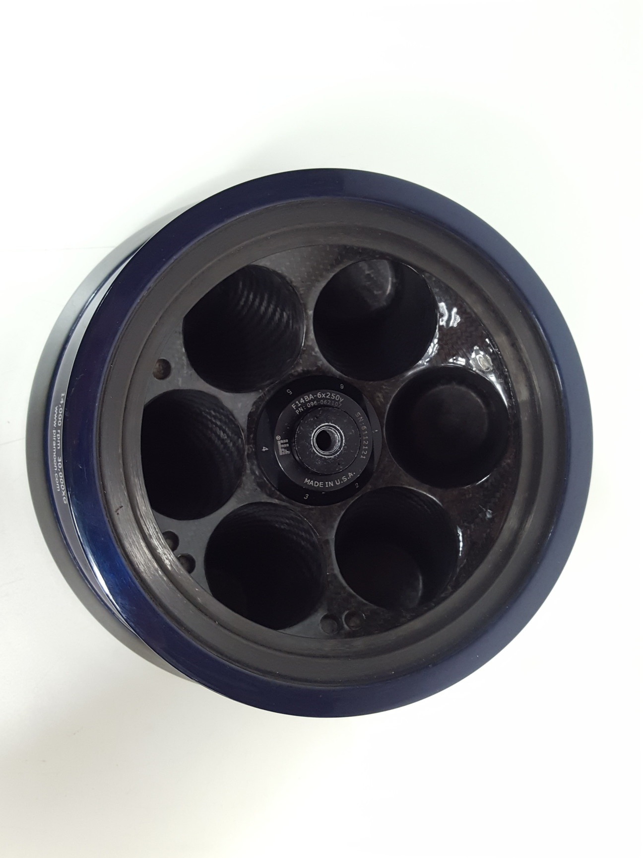 Image of FiberLite Centrifuge Rotor F14-6X250y Part No. 096-062107 Lab
