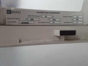 Thumbnail image of Dionex ICS-3000 ION Chromatography System Lab 