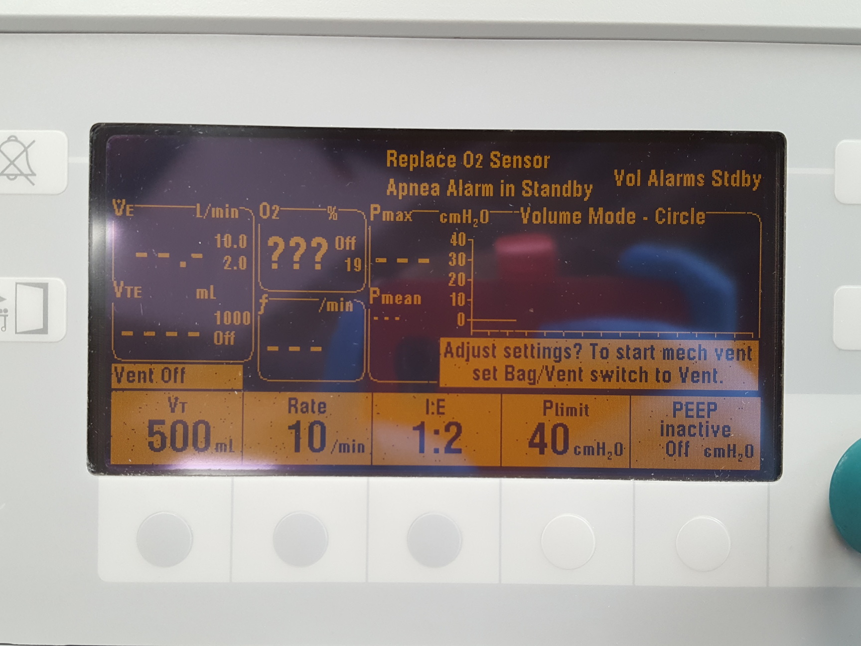 Image of GE Datex Ohmeda Aestiva 7900 Vent Anesthesia Machine Lab Spares/Repairs