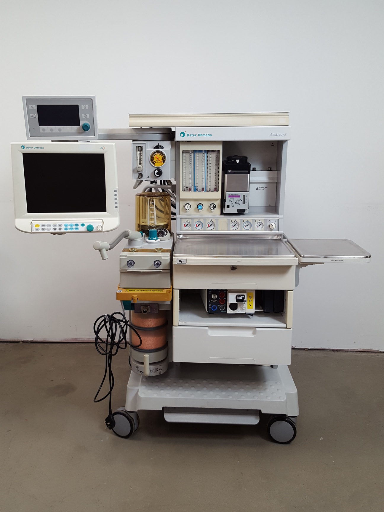 Image of GE Healthcare Datex Ohmeda Aestiva 7900 Vent Anesthesia Machine Lab Faulty