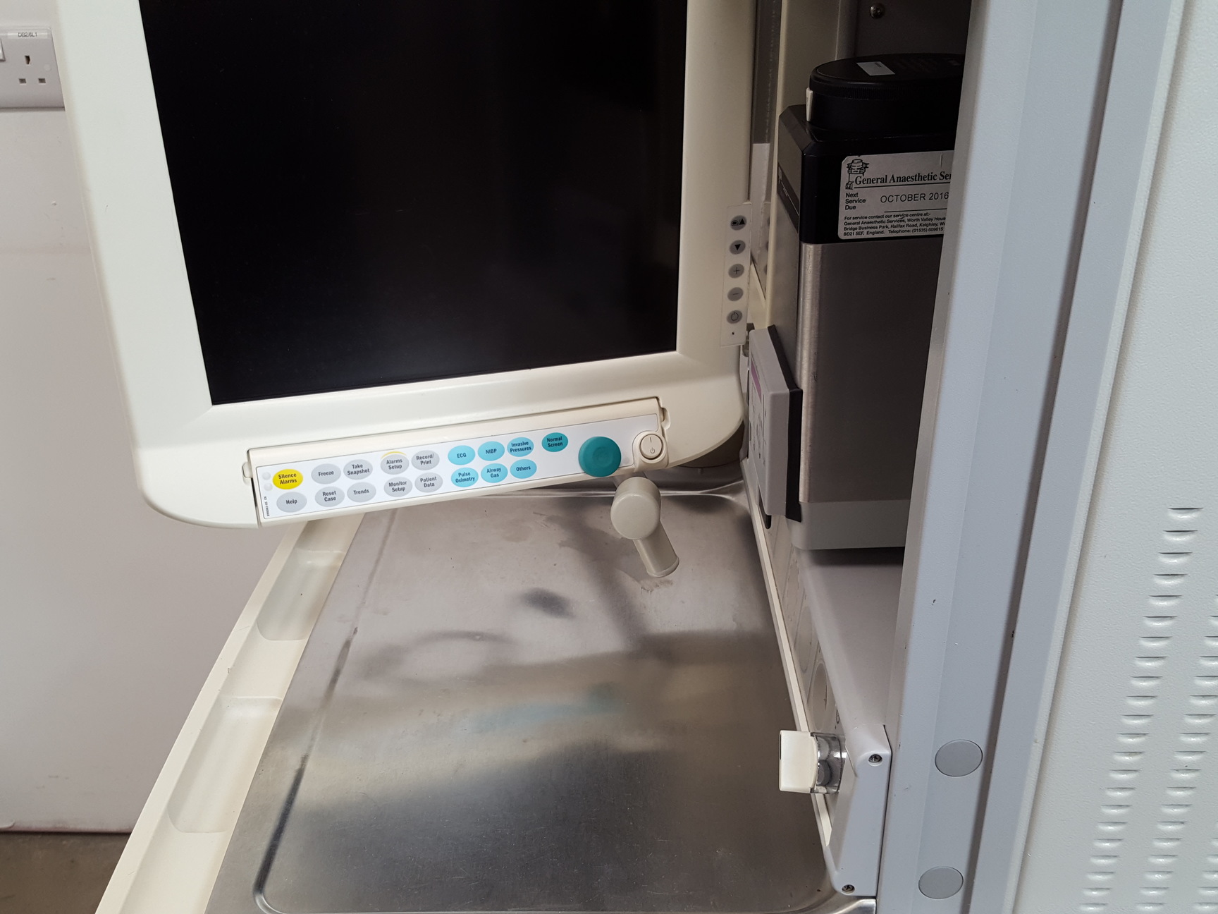 Image of GE Healthcare Datex Ohmeda Aestiva 7900 Vent Anesthesia Machine Lab Faulty