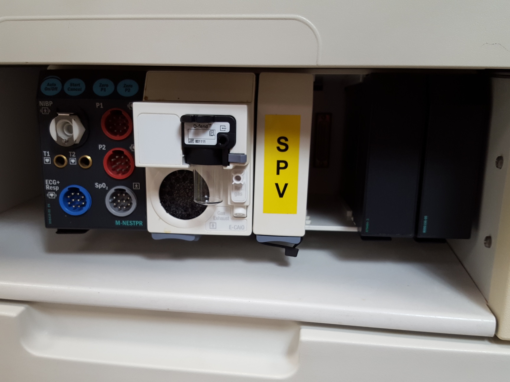 Image of GE Healthcare Datex Ohmeda Aestiva 7900 Vent Anesthesia Machine Lab Faulty