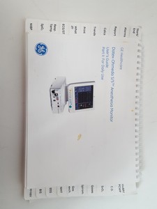 Thumbnail image of GE Healthcare Datex Ohmeda Aestiva 7900 Vent Anesthesia Machine Lab Faulty