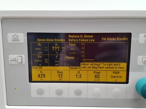 Thumbnail image of GE Healthcare Datex Ohmeda Aestiva 7900 Vent Anesthesia Machine Lab Faulty