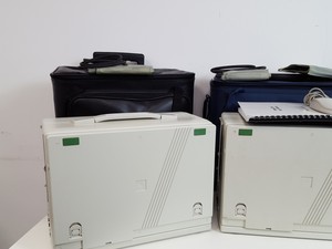 Thumbnail image of 3 x Acme Portable T10-13 PCs, Filtrass 2001 and DOMED Blood Flow Monitors Lab
