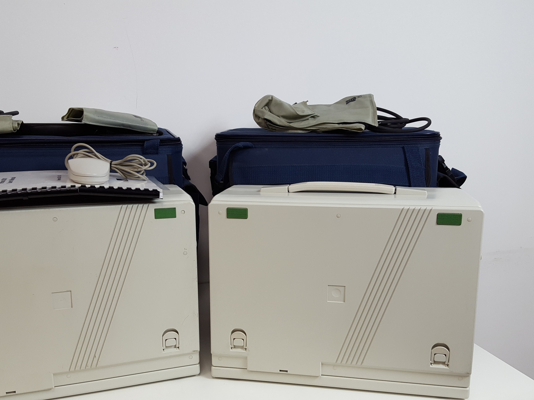 Image of 3 x Acme Portable T10-13 PCs, Filtrass 2001 and DOMED Blood Flow Monitors Lab