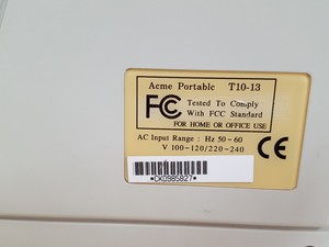 Thumbnail image of 3 x Acme Portable T10-13 PCs, Filtrass 2001 and DOMED Blood Flow Monitors Lab