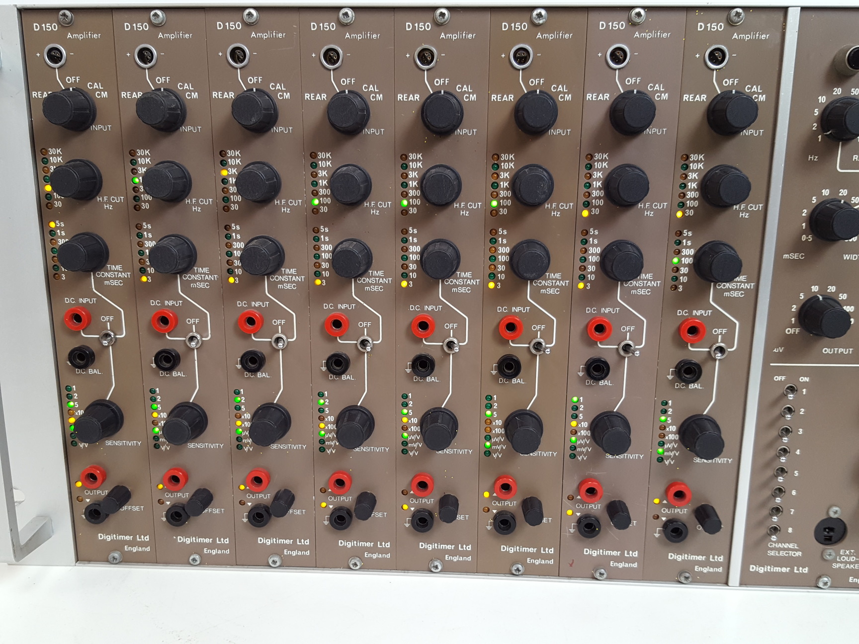 Image of Digitimer D150/D160  Neurolog Amplifier System Lab