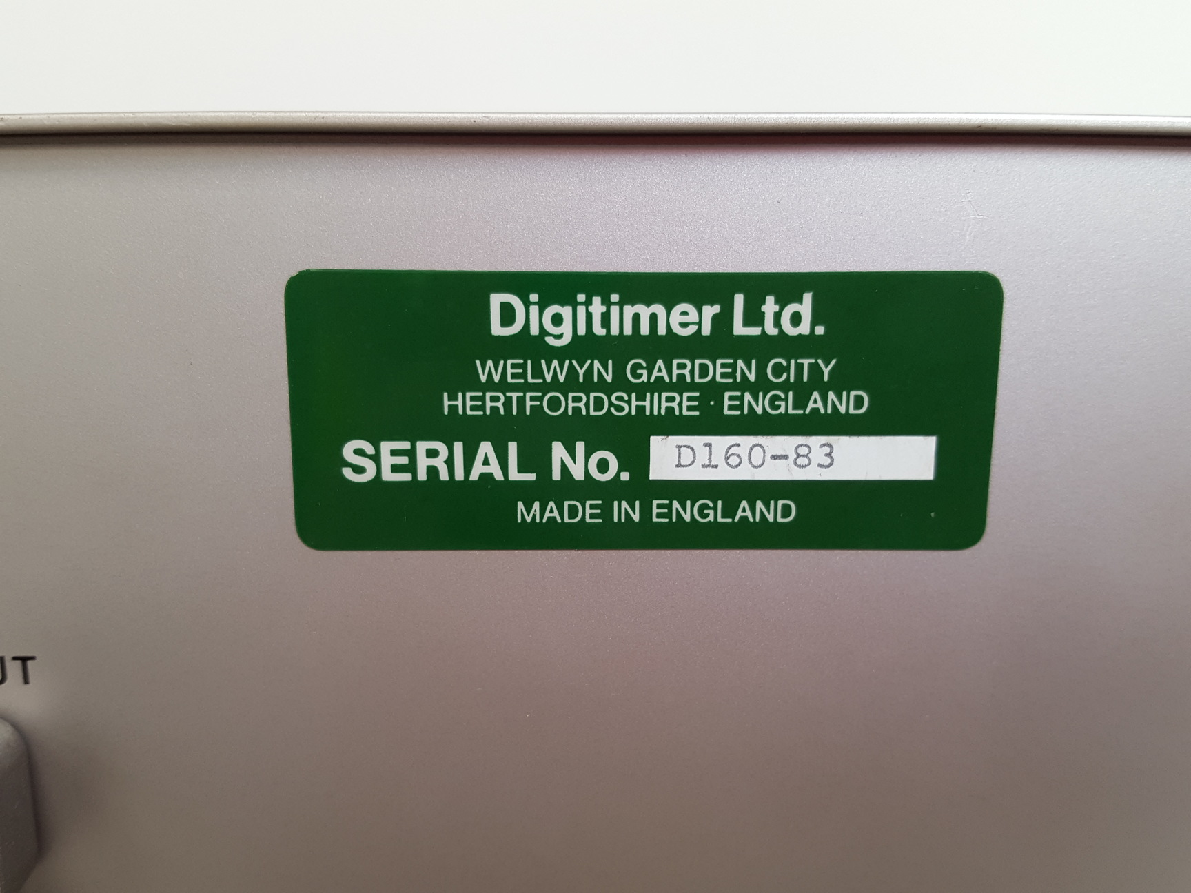 Image of Digitimer D150/D160  Neurolog Amplifier System Lab