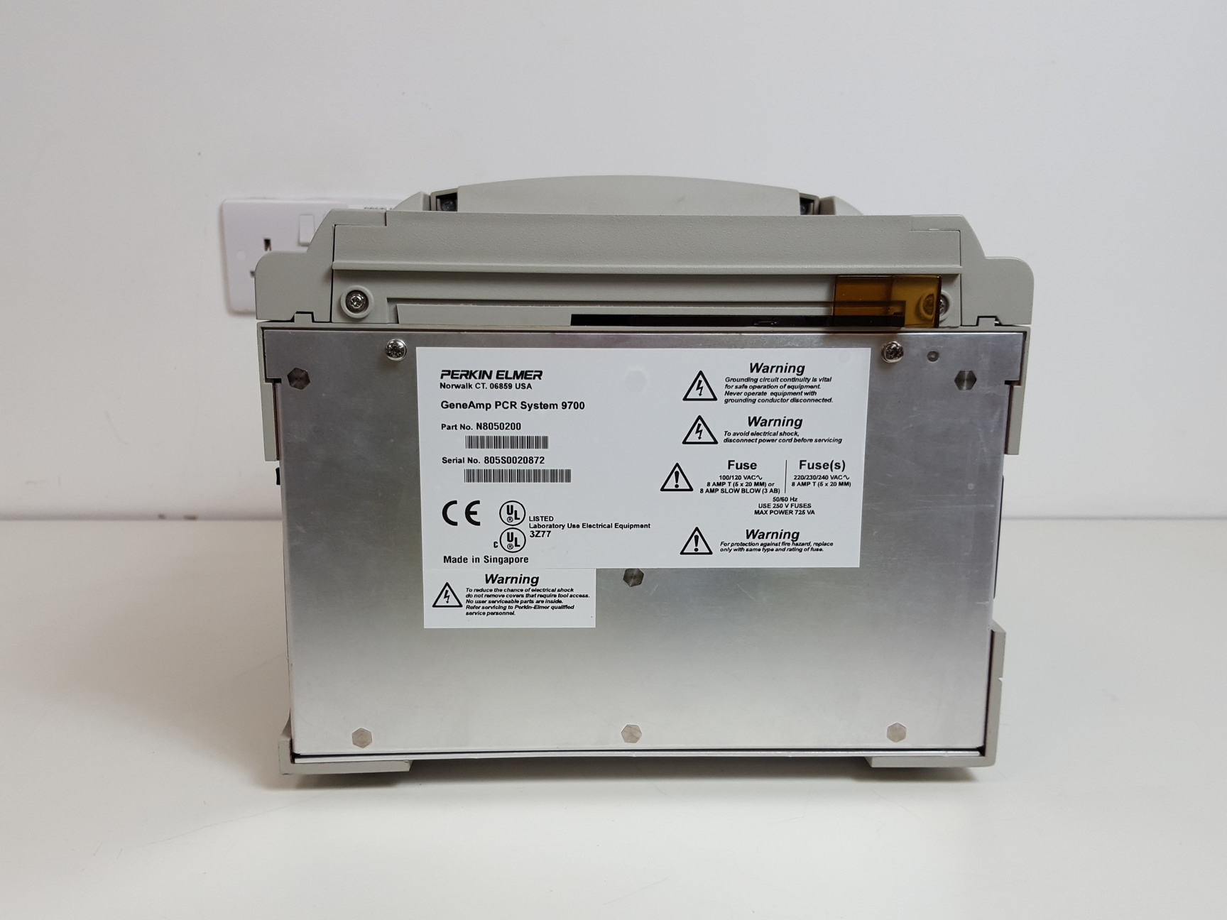 Image of PE Applied Biosystems GeneAmp PCR System 9700 Thermal Cycler Lab