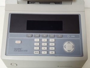 Thumbnail image of PE Applied Biosystems GeneAmp PCR System 9700 Thermal Cycler Lab