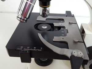 Thumbnail image of Zeiss KF2 Microscope with 4 x Objectives - Ph2  F40/0.65, Plan 40/0.65  160/0.17