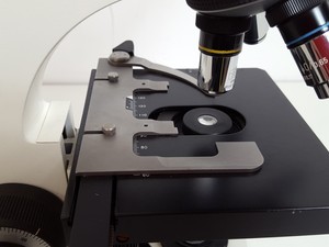 Thumbnail image of Zeiss KF2 Microscope with 4 x Objectives - Ph2  F40/0.65, Plan 40/0.65  160/0.17