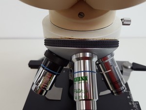Thumbnail image of Zeiss KF2 Microscope with 4 x Objectives - Ph2  F40/0.65, Plan 40/0.65  160/0.17