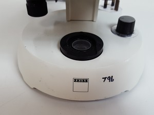 Thumbnail image of Zeiss KF2 Microscope with 4 x Objectives - Ph2  F40/0.65, Plan 40/0.65  160/0.17