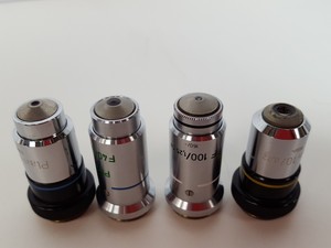 Thumbnail image of Zeiss KF2 Microscope with 4 x Objectives - Ph2  F40/0.65, Plan 40/0.65  160/0.17