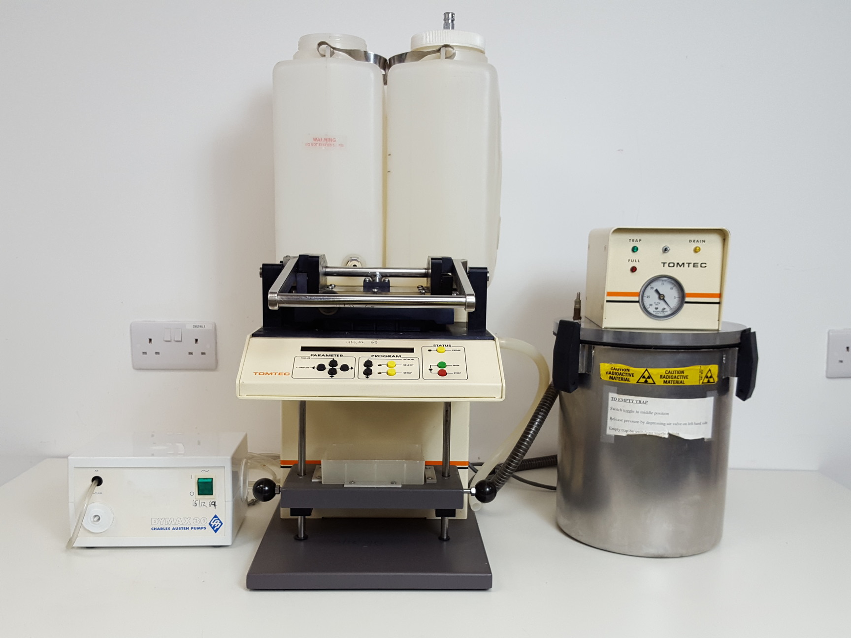 Image of Tomtec 96 Cell Harvester System with Pump & Autotrap Lab