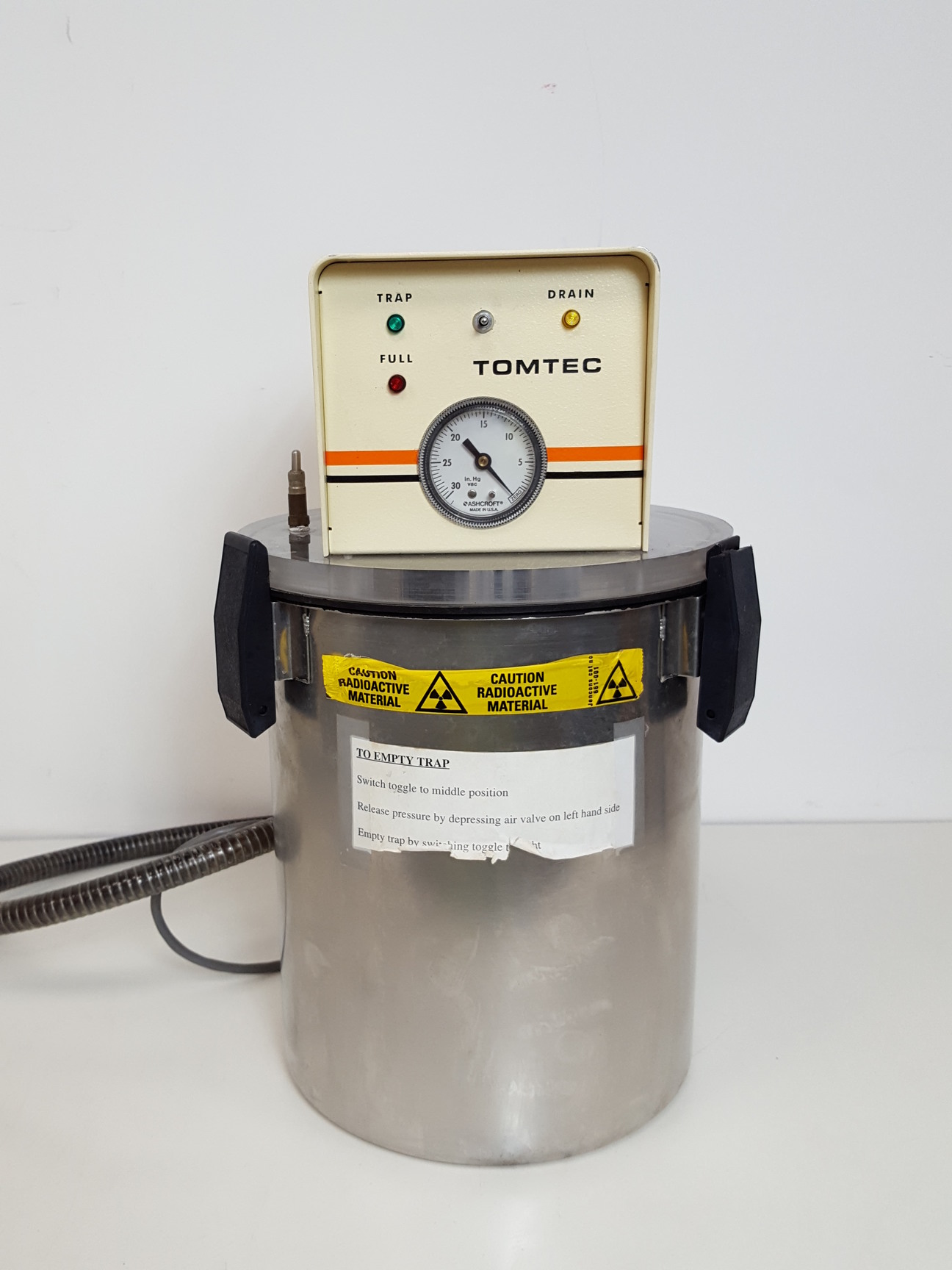 Image of Tomtec 96 Cell Harvester System with Pump & Autotrap Lab