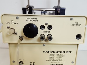 Thumbnail image of Tomtec 96 Cell Harvester System with Pump & Autotrap Lab