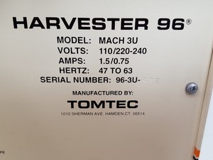 Thumbnail image of Tomtec 96 Cell Harvester System with Pump & Autotrap Lab