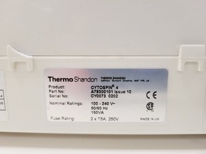 Thumbnail image of Thermo Shandon Cytospin 4 Cytocentrifuge Lab