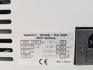 Thumbnail image of Eppendorf Refrigerated Laboratory Centrifuge 5804 R Lab