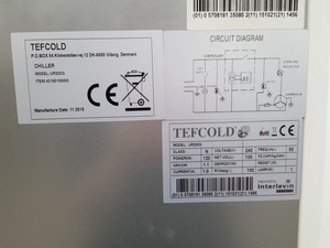 Thumbnail image of TEFCOLD UR200G Glass Door Laboratory Fridge Lab