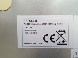 Thumbnail image of TEFCOLD UR200G Glass Door Laboratory Fridge Lab