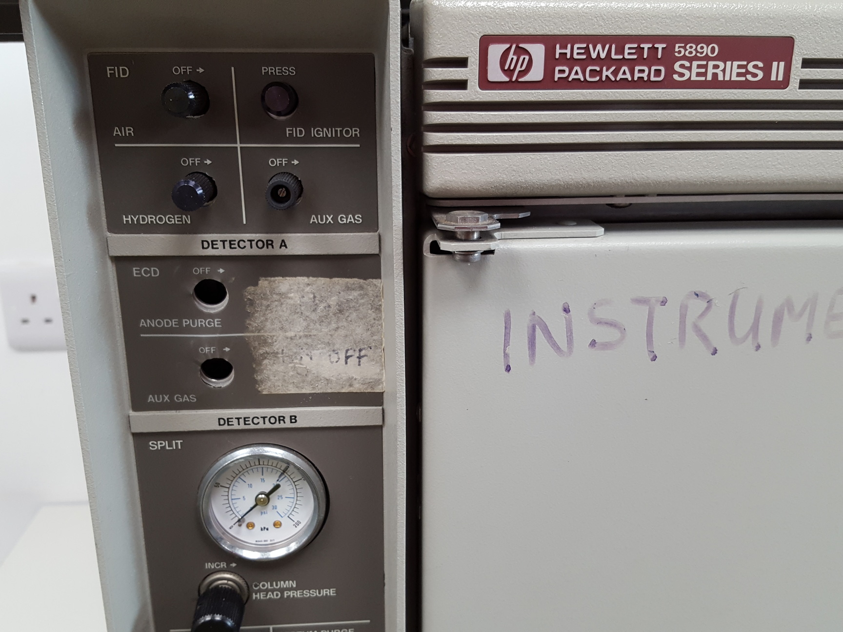 Image of Hewlett Packard Series II  GC Gas Chromatograph  Model: 5890 Lab